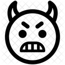Teufel Wut Emotionen Symbol