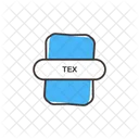 Tex Datei Dokument Symbol