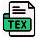 Tex File Type File Format Icon