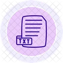 Tex File Documents Icon