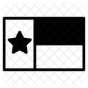 Texas Flagge Symbol