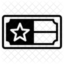 Texas Nummernschild Symbol