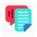 Text Speech Language Icon