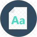 Text Sheet Document Icon