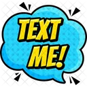 Text Me Speech Bouble Chat Bouble Icon