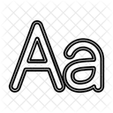 Text Words Message Icon
