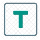 Text Type Letter Icon