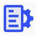 Text Document Technical Icon