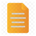 Text File Message Icon
