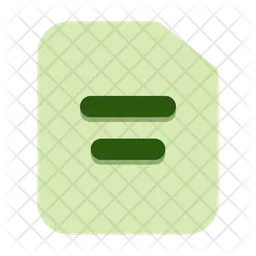 Text  Icon