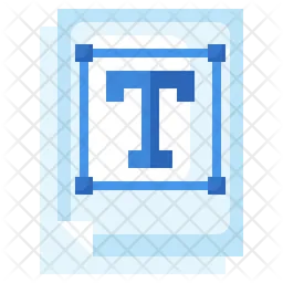 Text  Icon