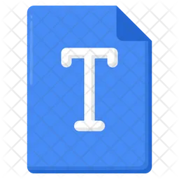 Text  Icon