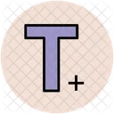 Text Tool Letter Icon