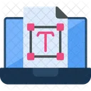 Text Font Interface Icon