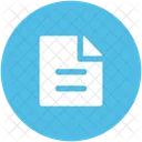 Text Sheet Document Icon