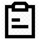 Text Clipboard Icon