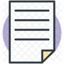Text Sheet File Icon