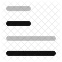Text Align Justify Left  Icon