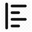 Text Align Left Text Align Left Align Left Icon