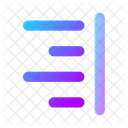 Text Align Right Text Align Right Align Right Icon