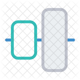 Text alignment Icon - Download in Colored Outline Style