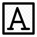 Text background  Icon