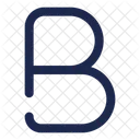 Text Bold Text Texting Icon