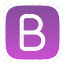 Text Bold Square Icon