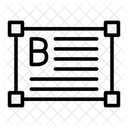 Text Box Text Text Tool Icon