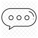Text Bubble Icon
