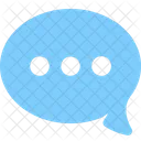 Text Chat Bubble Icon