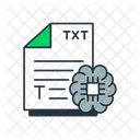 Text Completion  Icon