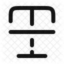 Text cross  Symbol