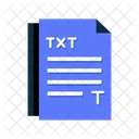 Text Document Document Management Information Storage Icon