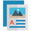 Text Document Alphabetic Document Document File Icon