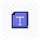 Text Editor Text File Icon