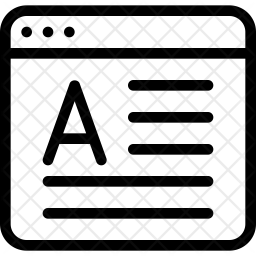 accessories text editor Icon - Download for free – Iconduck