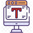 Text Editor Text Text Edit Icon