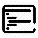 Text Editor Font Align Icon