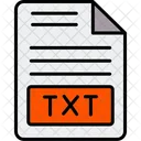 Text File Document File Format Icon