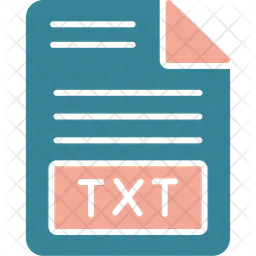 Text File  Icon