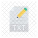 Text File Flyer Icon
