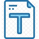 Text File Document Icon