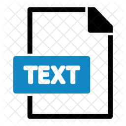 TEXT File Icon - Download in Dualtone Style