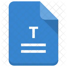 Text file  Icon