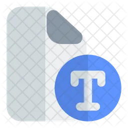 Text file  Icon