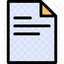 Text File  Icon