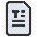 Text File Text File Icon