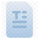 Text File Text File Icon