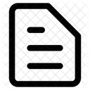 Interface File Text Text Common File Icon